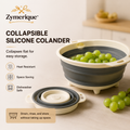 Zymerique™ FlexFold Collapsible Silicone Colander