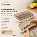Zymerique™ ChillEase Easy-Release Silicone Ice Tray Set