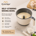 Zymerique™ AutoBlend Self-Stirring Mixing Bowl